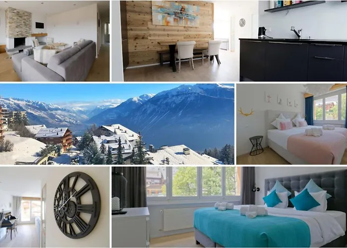 Plein Ciel I Balcony I Close To Cable Cars I Car Park Crans-Montana